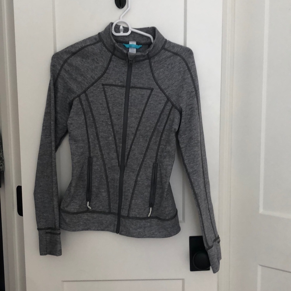 Ivivva grey zip up